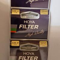 Filtro hoya 58mm close up