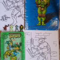 Diario,Foderina,Stampe& Quattro NinjaTurtles 2005