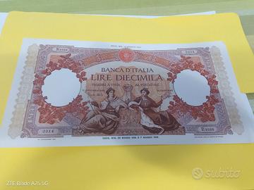 banconote fds lire italiane fac simile