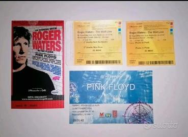 Biglietto Pink Floyd Deep Purple Queen U 2