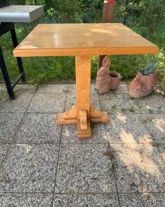 Tavolo quadrato 80x80 in faggio
