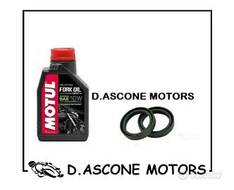 TMAX 2001 2003 COPPIA PARAOLI FORCELLA E OLIO 10W 