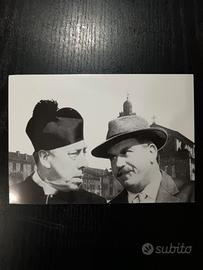 Cartolina don Camillo e Peppone