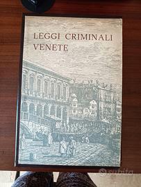 Leggi criminali Venete 1980 (si legga descrizione)