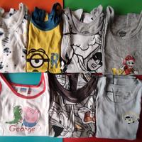 Canottiere bambino 4-6 anni 110-116 cm