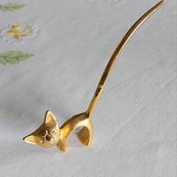 Porta Anelli a forma di Gatto.