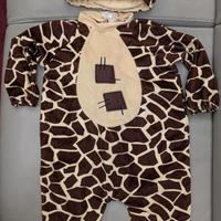 Costume carnevale giraffa 1 anno Fancy Magic