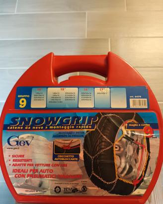 Catene da neve maglia 9mm