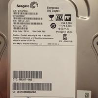 Disco sata 3,5” 500 GB