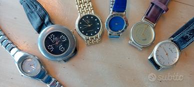 Stock N°6 orologi al quarzo