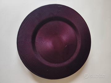 Sottopiatti in vetro x 6