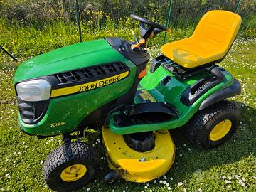 trattorino tagliaerba john deere X126  18,5CV