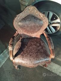 sedia veneziana del 700