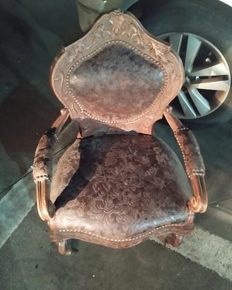 sedia veneziana del 700