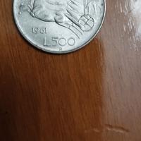 500 Lire Argento bighe