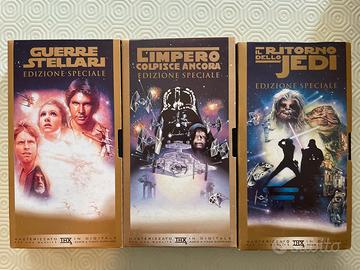 Star Wars trilogia VHS originale