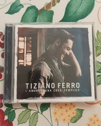 CD di Tiziano Ferro "L'amore è una cosa semplice"