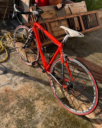 Bici da corsa in carbonio