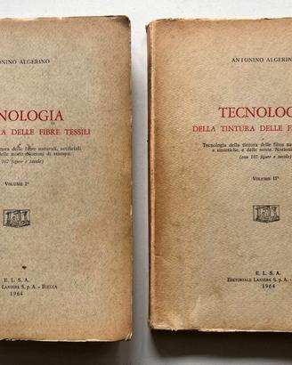 TECNOLOGIA DELLA TINTURA DELLE FIBRE TESSILI 2 VOL
