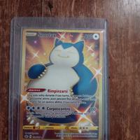 carta pokemon Snorlax Gold