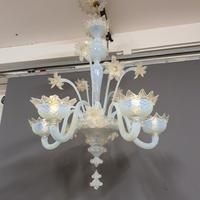 lampadario in vetro di murano 