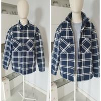 Camicia imbottita H&M
 quadri blu e bianca tg M