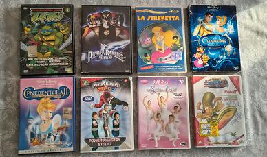 vari DVD film animati a titolazione varia