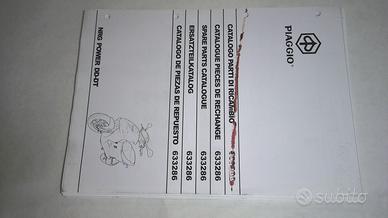 CATALOGO PARTI DI RICAMBIO NRG PIAGGIO 633286