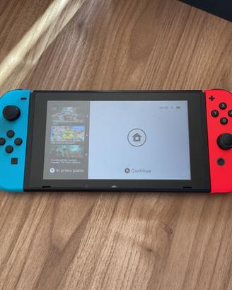 Nintendo Switch e super Mario kart
