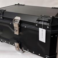 Top case 65 lt in alluminio nero