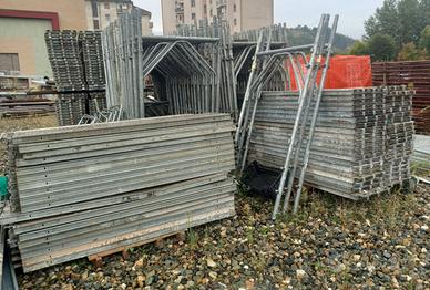 Edilizia, attrezzatura/materiale di cantiere