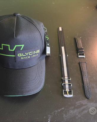 CINTURINO PELLE NUOVO, MAI INDOSSATO 22mm GLYCINE