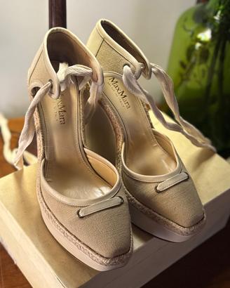 Bellissime zeppe espadrillas Max Mara