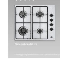 Piano cottura 4 fuochi