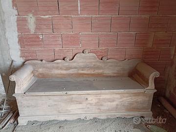 cassapanca fine 800 da restaurare