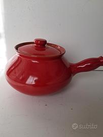 tegame patatiera castagnera in ceramica 