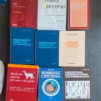 Lotto libri medicina veterinaria