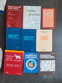 Lotto libri medicina veterinaria