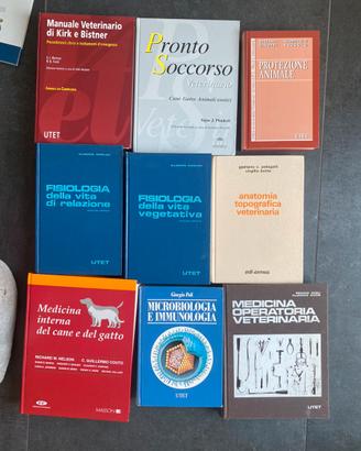 Lotto libri medicina veterinaria