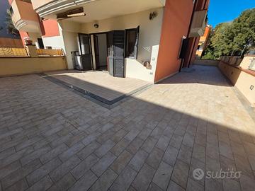 Appartamento con grande veranda