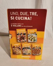 Cofanetto ricettario 5 volumi DeAgostini