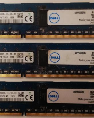 RAM DDR3 PC3L 12800R 8 GB