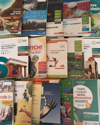 Libri scolastici biennio – 1ª e 2ª superiore