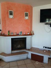 Caminetto monte grappa quadra plus