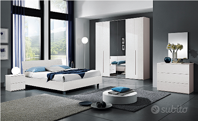 CAMERA DA LETTO MODERNA  COMPLETA  COME FOTO