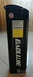 batteria bici elettrica Baolujie 48V16Ah +caricaba