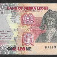 Sierra Leone - banconota  FdS UNC da 1 Leone -2022