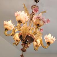 Due lampadari vetro Murano