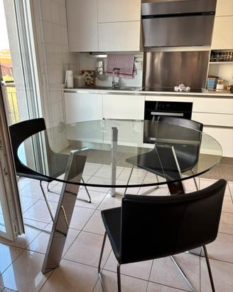 TAVOLO MODERNO ROTONDO SALA/CUCINA