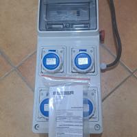 quadro elettrico secondario per cantiere 